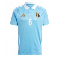 Maglia Calcio Belgio Axel Witsel #6 Seconda Divisa Europei 2024 Manica Corta